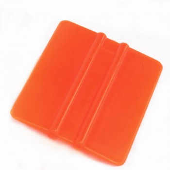 500pcs/lot DHL free QG-08 squeegee tools size 7.5 cm*5.5 cm Telescopic Plastic orange Car vinyl Film sticker wrapping Scraper