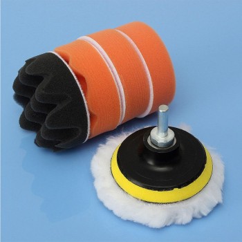 Youwinme 7Pcs/Set 6 Inch Car Paint Care Polishing Sponge Waxing Buffing Pads Kit For Auto Compound Wash Cleaning Tool
