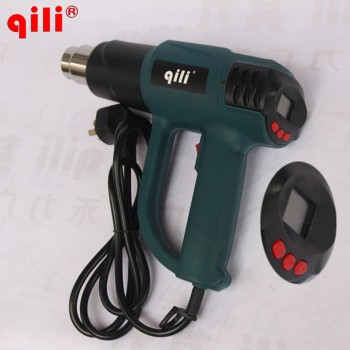 QILI QR-986 Adjustable temperature Stepless thermostat hot air gun2000W heat gun Car foil roasted gun industrial hair dryer