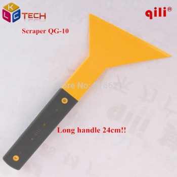 40pcs/lot Qili QG-10 DHL Free Car Vinyl Film Sticker Wrapping Long handle Scraper Snow ICE Removing Squeegee