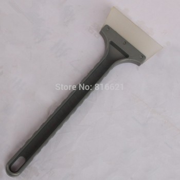 200pcs/lot Qili QH-10 DHL Snow Scraper Ice Squeegee Window Squeegee Handle Rubber Squeegee 34.5*12.5cm with Rubber blades
