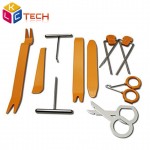 20pcs/lot New Arrival 1 Set 12pcs Car Radio Door Clip Panel Trim Audio Removal Pry Repairing Tool Kit Free Shipping