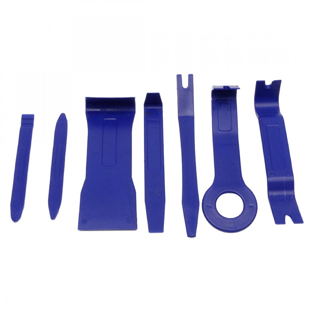BU-Bauty new 7pcs Plastic Auto Car Radio Panel Interior Door Clip Panel Trim Dashboard Removal Opening DIY Car Repair Tool Kit
