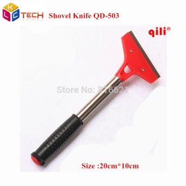 24pcs/lot Qili QD-503 Cleaning Hand Tools Cleaning Knife Shovel 20cm Floor Title Glass Scraper With Cutter Blades Multipurpose