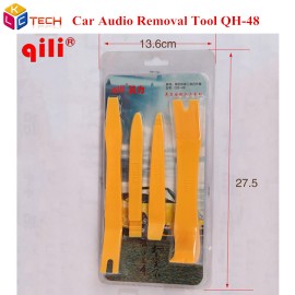 100sets Qili QH-48  4pcs/Kit Refit Audio Portable Pry Installer Car DVR Player Trim Panel Dashboard Auto Removal Tool