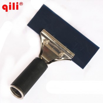 50pcs/lot Qili QH-03-01 PlasticWindow Squeegee Stainless Steel+Imported Bluemax Rubber Blade Auto Film Install Scraper Tool