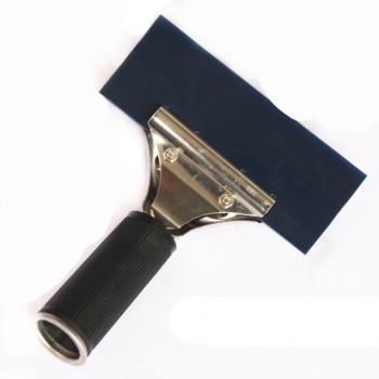 50pcs/lot Qili QH-03-01 PlasticWindow Squeegee Stainless Steel+Imported Bluemax Rubber Blade Auto Film Install Scraper Tool