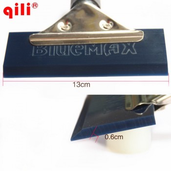 50pcs/lot Qili QH-03-01 PlasticWindow Squeegee Stainless Steel+Imported Bluemax Rubber Blade Auto Film Install Scraper Tool