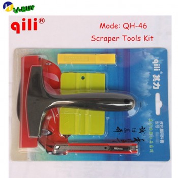 DHL10pcs Free Qili QH46 4pcs Kits Auto Vehicle Window Film Wrap  Application Installation Tools Kit