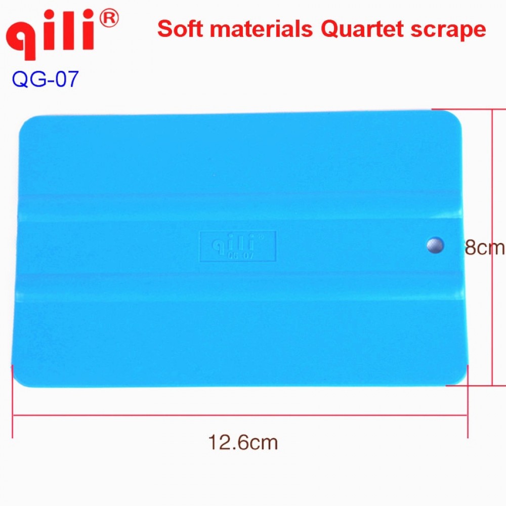 100pcs/package QILI QG-07 Install Squeegee soft PP material Scraper Tool Car Wrap Film Tool DHL Free