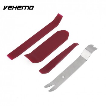 Car Van Blood Red Silver Audio Door Trim Panel Remove Pry Refit Repair Tool
