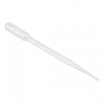 100 Pcs Clear White Plastic 7.1 Long Liquid Dropper Pasteur Pipette 3ml