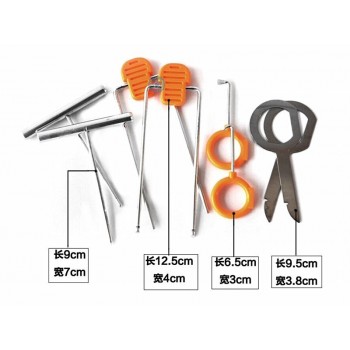 20set DHL free Auto car radio panel door clip trim dash Audio removal installer pry repair tool  12pcs /set portable pratical