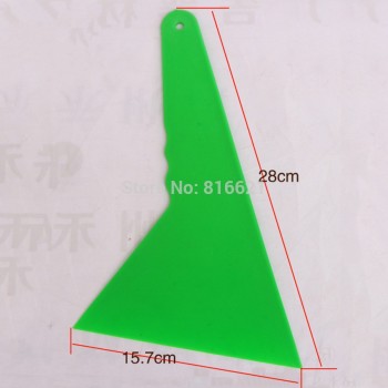60pcs/lot DHL Qili QG-43  Handle Scraper for Car vinyl Film wrapping Big Size 28cm*15.5cm Snow Removal tool Triangular scraper