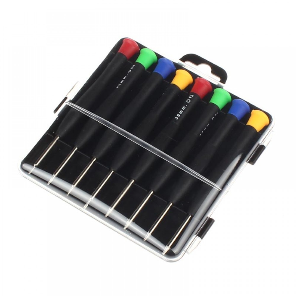 2018 HOT SALE New Car And Motorcycle tool  8 in 1 Repair Open Tools Kit Screwdrivers Vicky