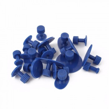 VEHEMO 18Pcs PDR Car Dent Puller Lifter Pulling Tabs Removal Paintless Panel Body Dent Repair Tools Kit Auto Care Renewal