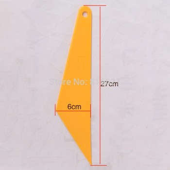 60pcs/lot Qili QG-35Car vinyl Film Sticker Wrapping Scratch High Temperature Resistant Thicken Scraper Squeegee Tools Sharp Head