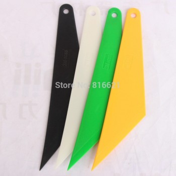 60pcs/lot Qili QG-35Car vinyl Film Sticker Wrapping Scratch High Temperature Resistant Thicken Scraper Squeegee Tools Sharp Head