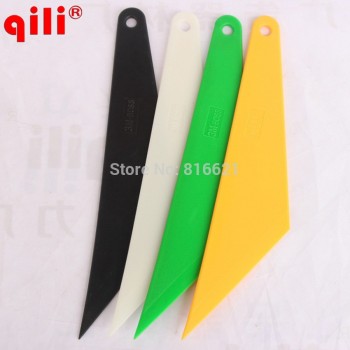 60pcs/lot Qili QG-35Car vinyl Film Sticker Wrapping Scratch High Temperature Resistant Thicken Scraper Squeegee Tools Sharp Head