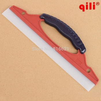 100pcs/lot Qili QG-17 Car Body Water Clean Tools Water Blade Squeegee With Rubber Scraper Water Clean Scraper With Rubber  DHL