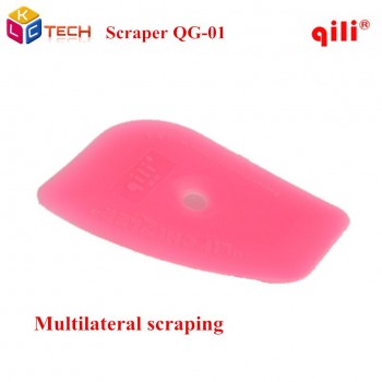 50pcs/lot DHL Qili QG-01 Pink Multilateral Auto Car Home Office Window Film Installation Tint Scraper Tool Squeegee