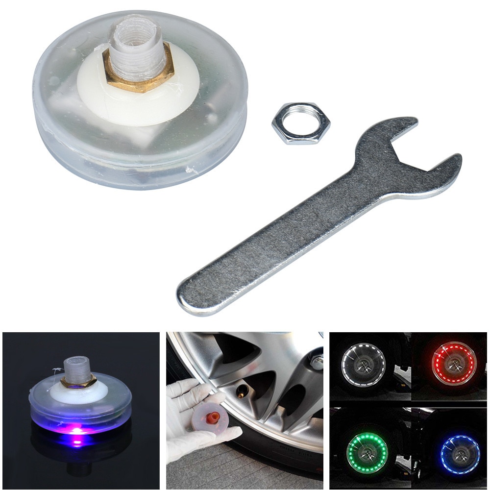 2018 HOT SALE New Car Vehicle Auto Solar Energy Flash Wheel Tire Light Lamp Decoration very nice Vicky