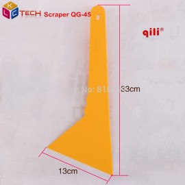 60pcsQili QG-45 Long Handle Plastic Window Squeegee Straight mouth Blade Scraper Tools vinyl film wrapping Sticker Installation