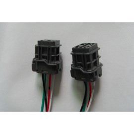 Free shipping! Apply to Komatsu PC100-6 PC200-6 PC300-6 PC-6 motor plug 4 line - digging machine parts