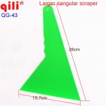 50pcs/High-temperature durability with import POM Largest riangular squeegee with handle floor clean and industry tool