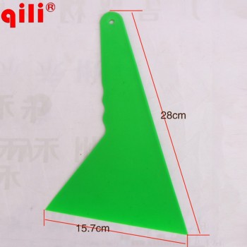 50pcs/High-temperature durability with import POM Largest riangular squeegee with handle floor clean and industry tool