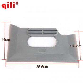 50 pcs  DHL 26cm*14cm Carbon Fiber Car Vinyl Film Wrap Sticker Anti Scratch Big Scraper Squeegee Tools