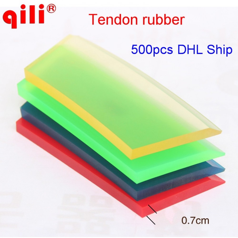 500pcs/High quality window tint tool Multi-color Tendon rubber Squeegee Blade scraper DHL free