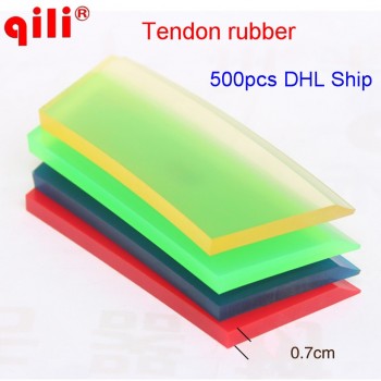 500pcs/High quality window tint tool Multi-color Tendon rubber Squeegee Blade scraper DHL free