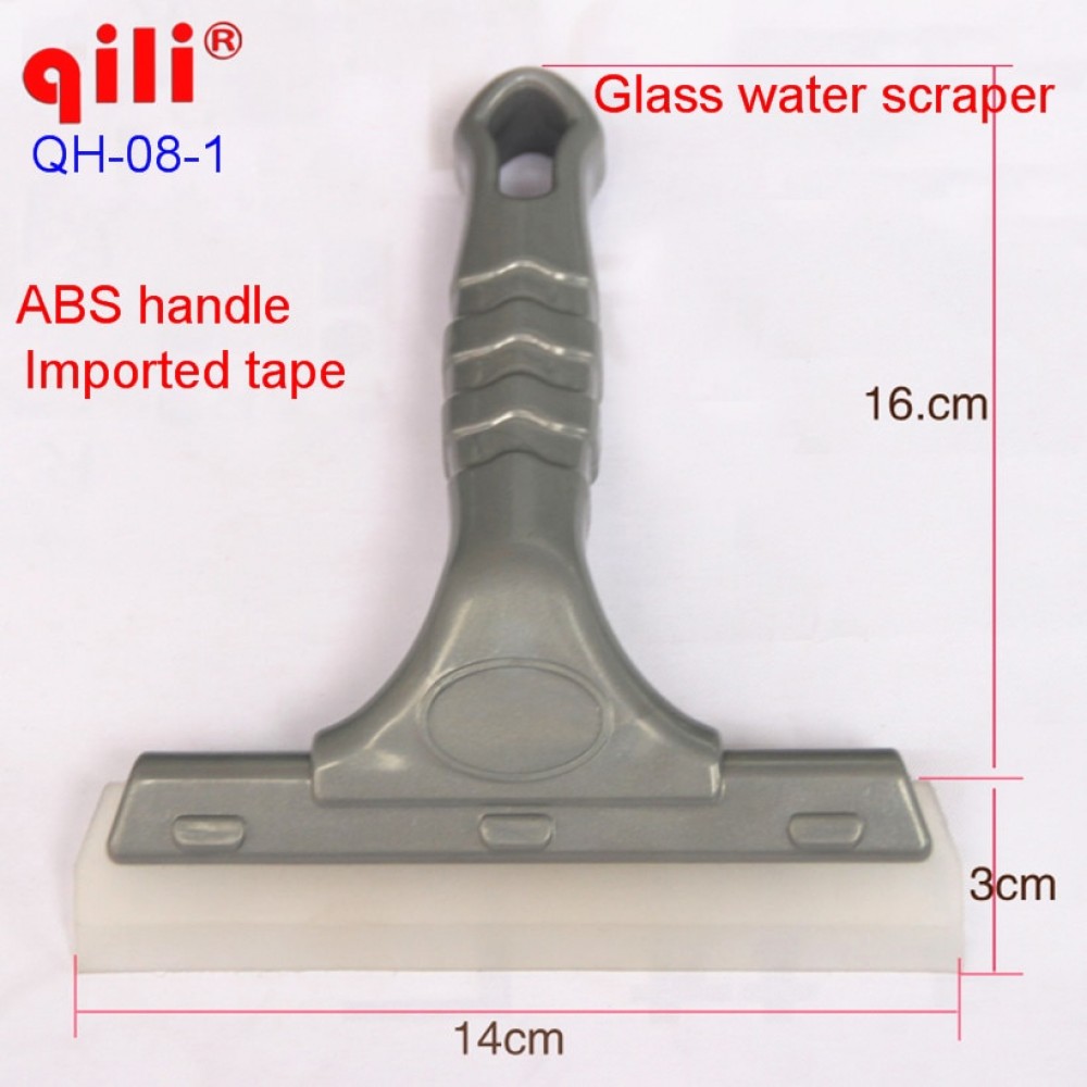 100pcs/ Automotive Glass Water Cleaner Squeegee shape water scraper car vinyl film wrapping scrape tools Imports tape DHL free
