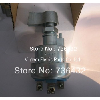 Free shipping! 3 Line,Ignition Switch with 3 wires for excavator 7N4160 ,battery disconnect switch,shut down switch