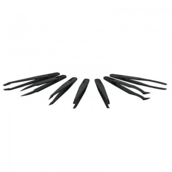 2018 HOT SALE New Car And Motorcycle tool New Style 7pcs Industrial Anti-static Tweezer Maintenance Tool Kit Vicky