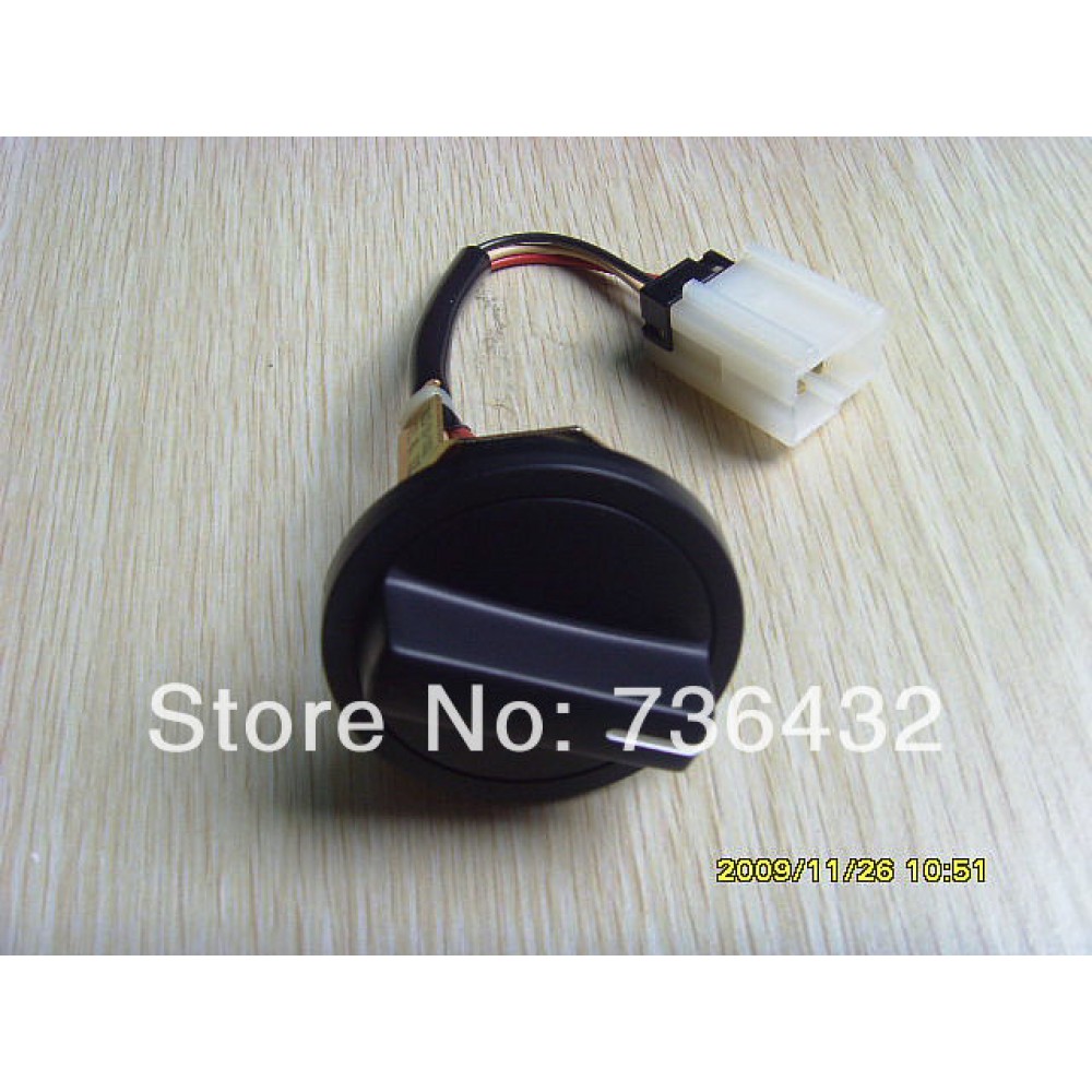 Free shipping! Excavator throttle knob dial knob switch apply to Komatsu excavator PC-6  PC200-6 knob