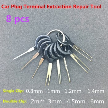 3pcs,8pcs,11pcs 18pcs Car Plug Circuit Board Wire Harness Terminal Extraction Pick Connector Crimp Pin Back Needle Remove Tool