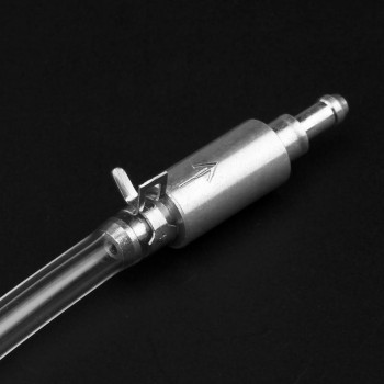 Car Hydraulic Brake Bleeder Clutch Tool Kit Auto Vehicle Motorcycle Oil Pump Oil Bleeding Replacement Adapter Hose Kit Silver