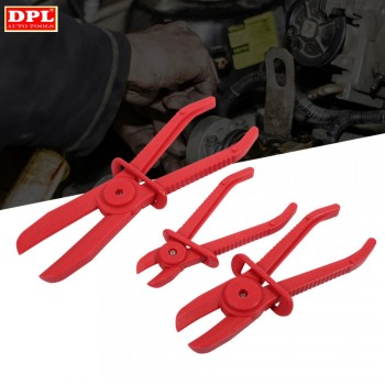 3Pcs/Set Nylon Hose Clamp Tool Set Brake Fuel Water Line Clamp Plier Hands Free Tool