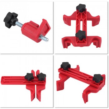 9pcs Car Auto Dual Cam Clamp Camshaft Engine Timing Sprocket Gear Locking Tool Kit Sprocket Gear Timing Car Accessories
