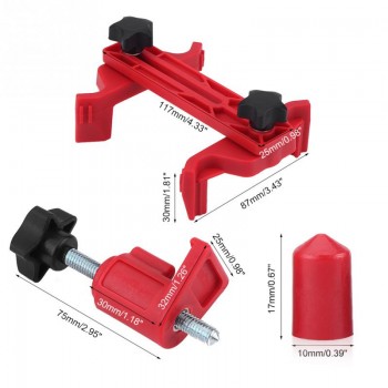 9pcs Car Auto Dual Cam Clamp Camshaft Engine Timing Sprocket Gear Locking Tool Kit Sprocket Gear Timing Car Accessories