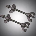 1Pair Universal Car Automotive Coil Spring Compressor Suspension Clamp 380MM