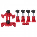 9pcs Car Auto Dual Cam Clamp Camshaft Engine Timing Sprocket Gear Locking Tool Engine Timing Locking herramientas para el auto