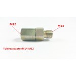Free shipping!Tubing conversion joints, high-pressure tubing conversion interface, test-tubing adapter, M14 to M12