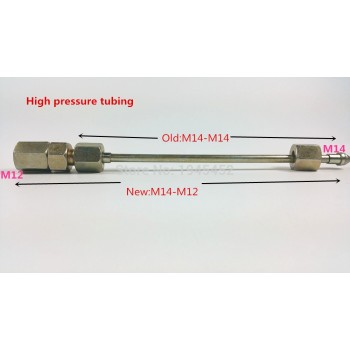 Free shipping!Tubing conversion joints, high-pressure tubing conversion interface, test-tubing adapter, M14 to M12
