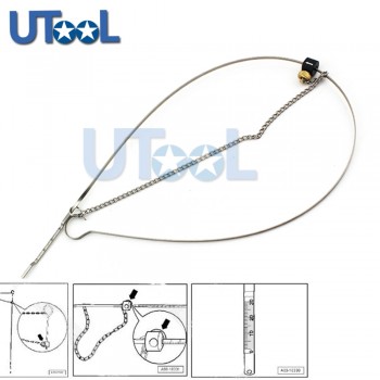 T40178 Adjustable Engin Oil Dipstick Gauge Tool for Audi A6 A5 A4,2.0L,3.2L,4.2L