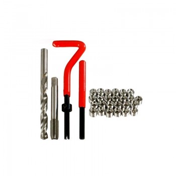 131Pcs/Set Engine Block Restoring Damaged Thread Repair Tool Kit M5x0.8 M6x1.0  M8x1.25 M10x1.5 M12x1.75 Free Shipping