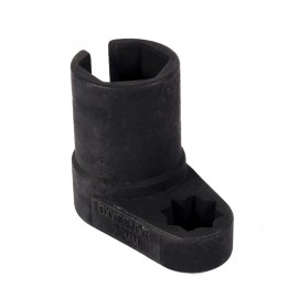 Universal Black 22mm 1/2 Oxygen Sensor Offset Removal Flare Nut Socket Wrench Tool Automobile Motorcycle Car Repair Tool