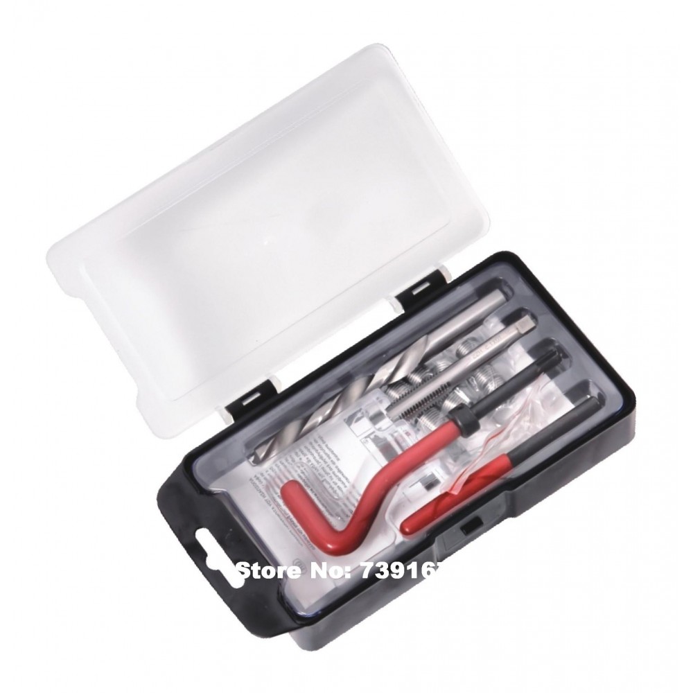 M14 X 1.25mm Car Motorcycle Thread Repair Helical Coil Insert Tool For Ford Mercedes VW Helicoil Auto Garage Tools ST0059K